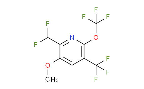 AM149764 | 1806766-82-4 | 2-(Difluoromethyl)-3-methoxy-6-(trifluoromethoxy)-5-(trifluoromethyl)pyridine