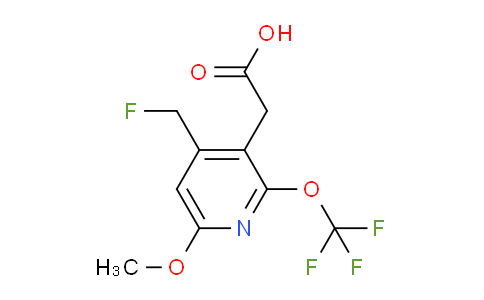 AM149770 | 1806010-39-8 | 4-(Fluoromethyl)-6-methoxy-2-(trifluoromethoxy)pyridine-3-acetic acid