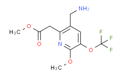 AM149771 | 1804356-18-0 | Methyl 5-(aminomethyl)-2-methoxy-3-(trifluoromethoxy)pyridine-6-acetate