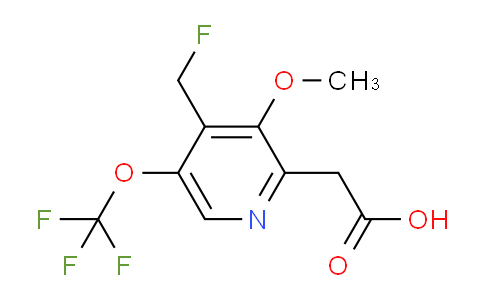 AM149772 | 1804474-07-4 | 4-(Fluoromethyl)-3-methoxy-5-(trifluoromethoxy)pyridine-2-acetic acid