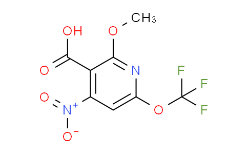 2-Methoxy-4-nitro-6-(trifluoromethoxy)pyridine-3-carboxylic acid
