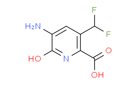 AM14980 | 1805134-22-8 | 3-Amino-5-(difluoromethyl)-2-hydroxypyridine-6-carboxylic acid