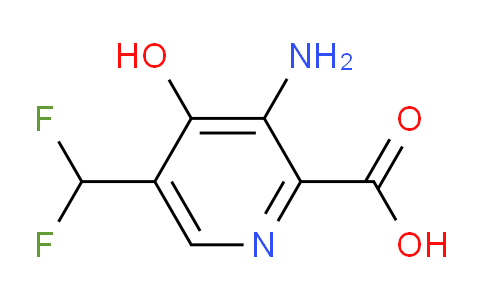 AM14981 | 1803698-10-3 | 3-Amino-5-(difluoromethyl)-4-hydroxypyridine-2-carboxylic acid