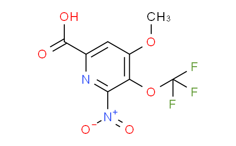 4-Methoxy-2-nitro-3-(trifluoromethoxy)pyridine-6-carboxylic acid