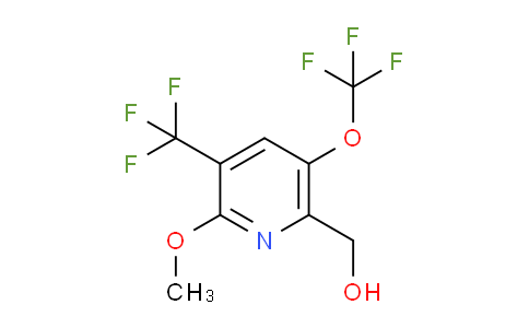 2-Methoxy-5-(trifluoromethoxy)-3-(trifluoromethyl)pyridine-6-methanol