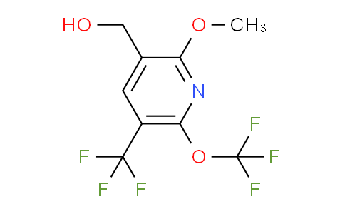 2-Methoxy-6-(trifluoromethoxy)-5-(trifluoromethyl)pyridine-3-methanol