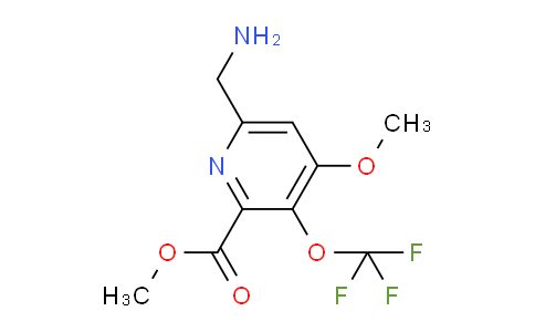 AM149837 | 1804918-35-1 | Methyl 6-(aminomethyl)-4-methoxy-3-(trifluoromethoxy)pyridine-2-carboxylate