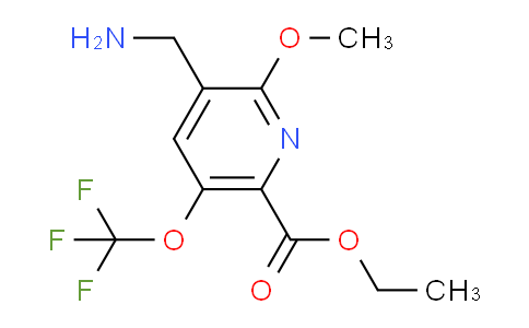 AM149839 | 1806063-89-7 | Ethyl 3-(aminomethyl)-2-methoxy-5-(trifluoromethoxy)pyridine-6-carboxylate