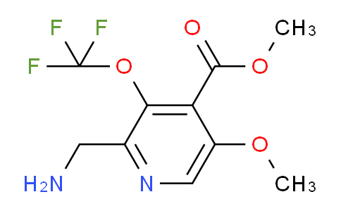 AM149841 | 1804627-87-9 | Methyl 2-(aminomethyl)-5-methoxy-3-(trifluoromethoxy)pyridine-4-carboxylate