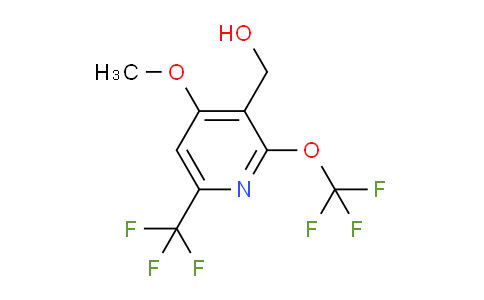 AM149843 | 1804483-58-6 | 4-Methoxy-2-(trifluoromethoxy)-6-(trifluoromethyl)pyridine-3-methanol