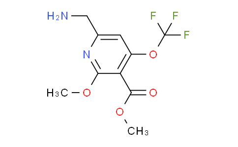 AM149846 | 1804766-13-9 | Methyl 6-(aminomethyl)-2-methoxy-4-(trifluoromethoxy)pyridine-3-carboxylate