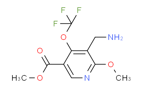 AM149849 | 1804355-31-4 | Methyl 3-(aminomethyl)-2-methoxy-4-(trifluoromethoxy)pyridine-5-carboxylate