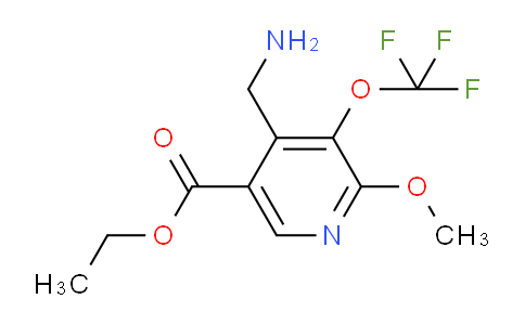 AM149850 | 1806184-69-9 | Ethyl 4-(aminomethyl)-2-methoxy-3-(trifluoromethoxy)pyridine-5-carboxylate