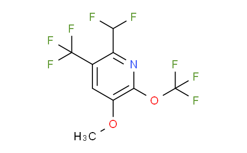 2-(Difluoromethyl)-5-methoxy-6-(trifluoromethoxy)-3-(trifluoromethyl)pyridine