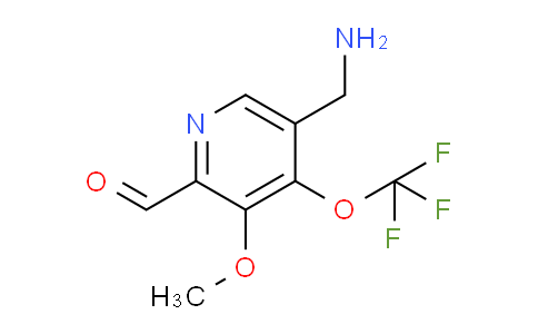 5-(Aminomethyl)-3-methoxy-4-(trifluoromethoxy)pyridine-2-carboxaldehyde