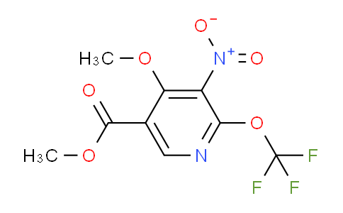 Methyl 4-methoxy-3-nitro-2-(trifluoromethoxy)pyridine-5-carboxylate