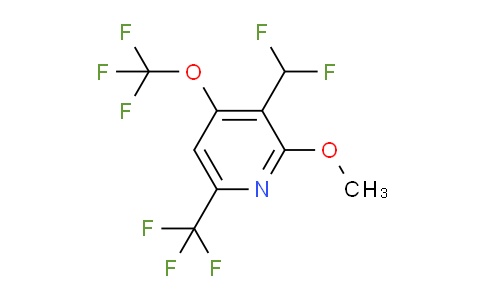 3-(Difluoromethyl)-2-methoxy-4-(trifluoromethoxy)-6-(trifluoromethyl)pyridine
