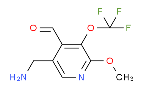AM149867 | 1804745-45-6 | 5-(Aminomethyl)-2-methoxy-3-(trifluoromethoxy)pyridine-4-carboxaldehyde