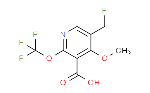 AM149876 | 1805096-95-0 | 5-(Fluoromethyl)-4-methoxy-2-(trifluoromethoxy)pyridine-3-carboxylic acid