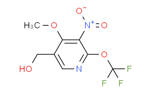 4-Methoxy-3-nitro-2-(trifluoromethoxy)pyridine-5-methanol