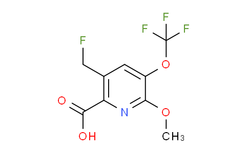 5-(Fluoromethyl)-2-methoxy-3-(trifluoromethoxy)pyridine-6-carboxylic acid
