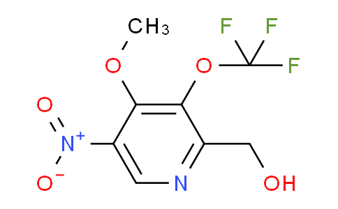 4-Methoxy-5-nitro-3-(trifluoromethoxy)pyridine-2-methanol