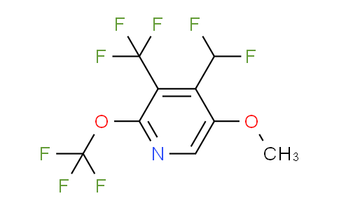 4-(Difluoromethyl)-5-methoxy-2-(trifluoromethoxy)-3-(trifluoromethyl)pyridine