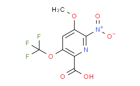 AM149899 | 1805117-90-1 | 3-Methoxy-2-nitro-5-(trifluoromethoxy)pyridine-6-carboxylic acid