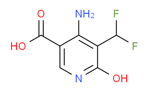 AM14991 | 1806816-36-3 | 4-Amino-3-(difluoromethyl)-2-hydroxypyridine-5-carboxylic acid