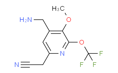AM149910 | 1806150-38-8 | 4-(Aminomethyl)-3-methoxy-2-(trifluoromethoxy)pyridine-6-acetonitrile