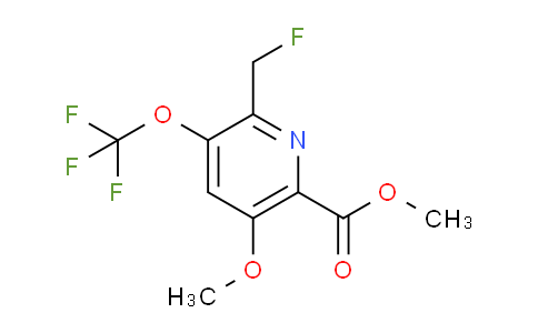 AM149911 | 1804759-65-6 | Methyl 2-(fluoromethyl)-5-methoxy-3-(trifluoromethoxy)pyridine-6-carboxylate