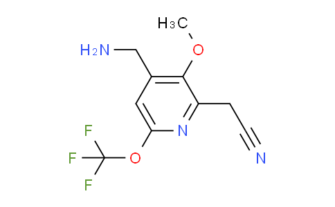 AM149913 | 1806754-65-3 | 4-(Aminomethyl)-3-methoxy-6-(trifluoromethoxy)pyridine-2-acetonitrile