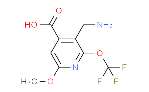 AM149916 | 1804918-33-9 | 3-(Aminomethyl)-6-methoxy-2-(trifluoromethoxy)pyridine-4-carboxylic acid
