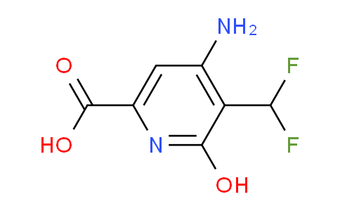 AM14992 | 1806843-61-7 | 4-Amino-3-(difluoromethyl)-2-hydroxypyridine-6-carboxylic acid