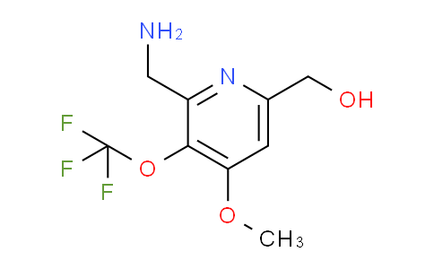 2-(Aminomethyl)-4-methoxy-3-(trifluoromethoxy)pyridine-6-methanol