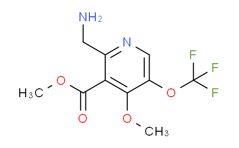 Methyl 2-(aminomethyl)-4-methoxy-5-(trifluoromethoxy)pyridine-3-carboxylate