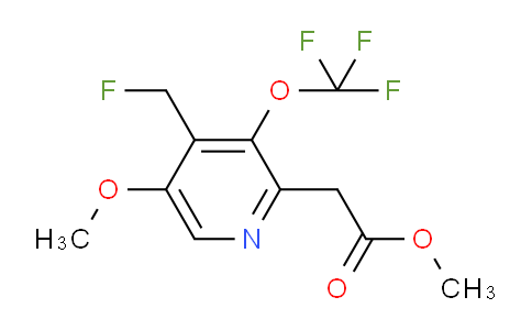 AM149927 | 1805070-97-6 | Methyl 4-(fluoromethyl)-5-methoxy-3-(trifluoromethoxy)pyridine-2-acetate