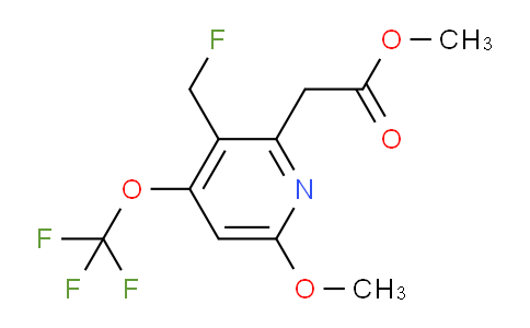 AM149929 | 1806753-58-1 | Methyl 3-(fluoromethyl)-6-methoxy-4-(trifluoromethoxy)pyridine-2-acetate