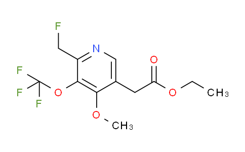 AM149933 | 1804474-61-0 | Ethyl 2-(fluoromethyl)-4-methoxy-3-(trifluoromethoxy)pyridine-5-acetate