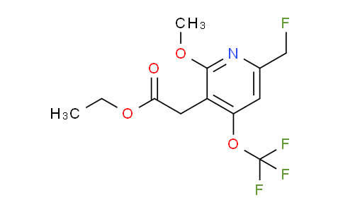AM149945 | 1804474-87-0 | Ethyl 6-(fluoromethyl)-2-methoxy-4-(trifluoromethoxy)pyridine-3-acetate