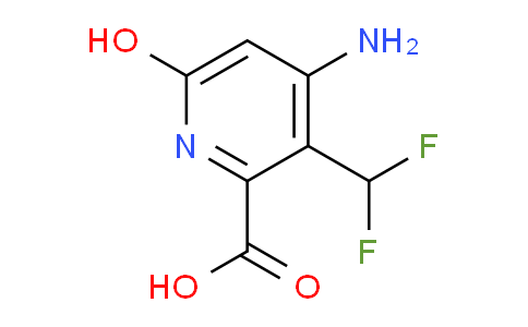 AM14995 | 1806843-68-4 | 4-Amino-3-(difluoromethyl)-6-hydroxypyridine-2-carboxylic acid