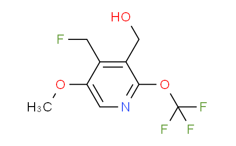 4-(Fluoromethyl)-5-methoxy-2-(trifluoromethoxy)pyridine-3-methanol