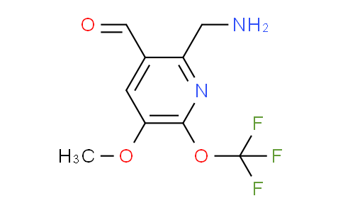 AM149954 | 1804918-24-8 | 2-(Aminomethyl)-5-methoxy-6-(trifluoromethoxy)pyridine-3-carboxaldehyde