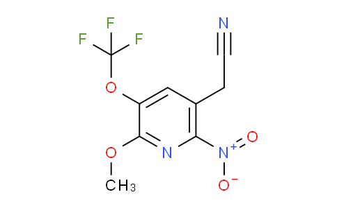 AM149961 | 1804895-58-6 | 2-Methoxy-6-nitro-3-(trifluoromethoxy)pyridine-5-acetonitrile
