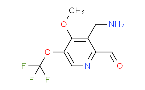 AM149964 | 1806752-35-1 | 3-(Aminomethyl)-4-methoxy-5-(trifluoromethoxy)pyridine-2-carboxaldehyde