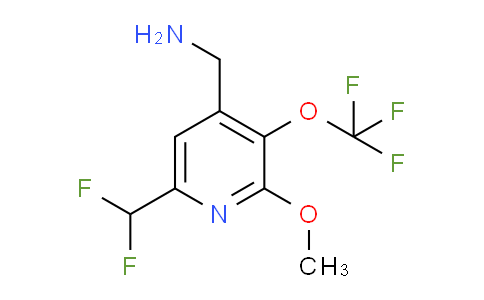 4-(Aminomethyl)-6-(difluoromethyl)-2-methoxy-3-(trifluoromethoxy)pyridine