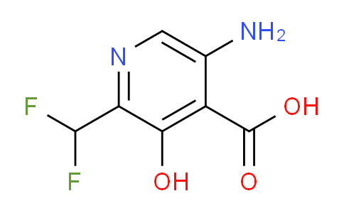 AM14997 | 1805082-88-5 | 5-Amino-2-(difluoromethyl)-3-hydroxypyridine-4-carboxylic acid