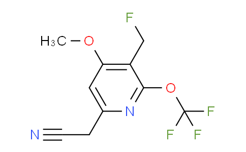 AM149974 | 1805996-01-3 | 3-(Fluoromethyl)-4-methoxy-2-(trifluoromethoxy)pyridine-6-acetonitrile