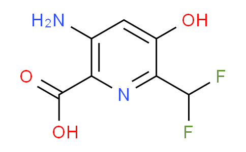 AM14998 | 1806843-77-5 | 5-Amino-2-(difluoromethyl)-3-hydroxypyridine-6-carboxylic acid