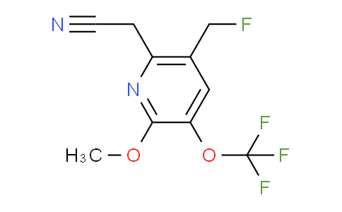 AM149990 | 1805096-18-7 | 5-(Fluoromethyl)-2-methoxy-3-(trifluoromethoxy)pyridine-6-acetonitrile